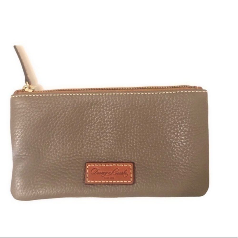 DOONEY and bourke gray leather case